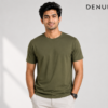 olive-green-crew-neck