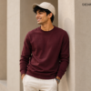 maroon-crew-neck-tshirt